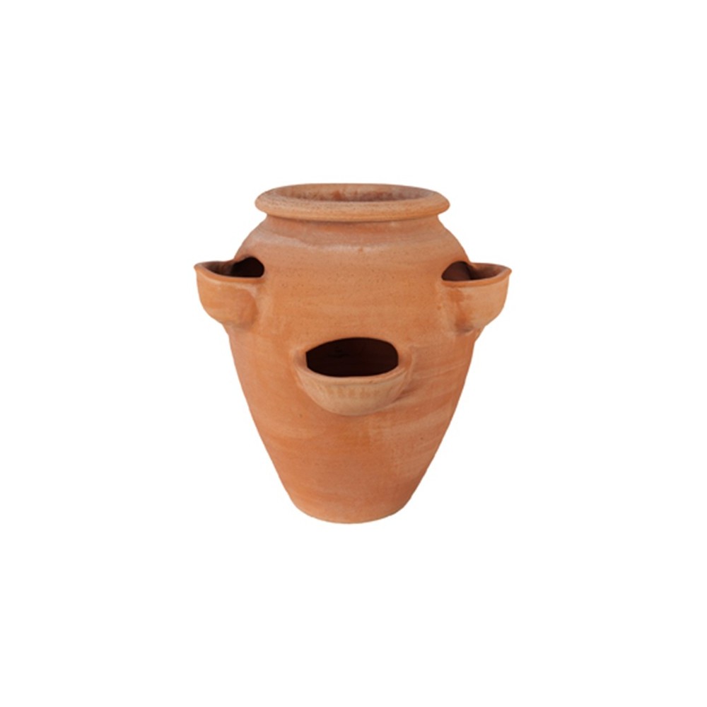 Fragolina Pottery Jug in Terracotta